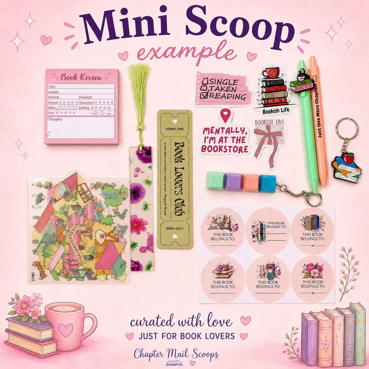 Mini Bookish Mystery Scoop