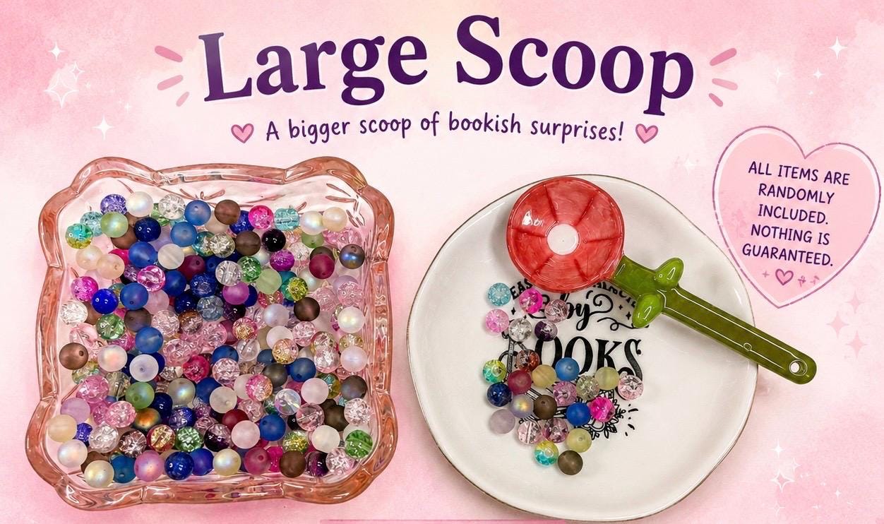 Large Bookish Mystery Scoop