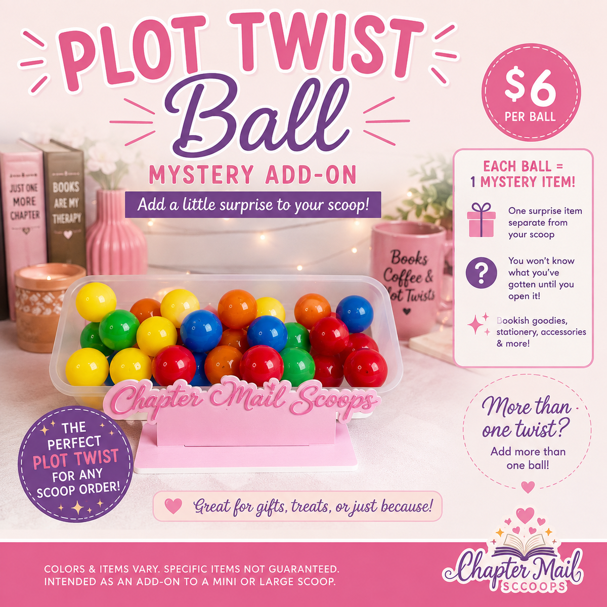 🎱 Plot Twist Ball – Mystery Scoop Add-On